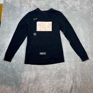 Nike Jordan Black Nike City Exploration Atlanta DNA Long‎ Sleeve T-shirt Mens M